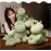 Lying posture Little Green Dragon plush toy Dinosaur Children's Day gift Cute doll Soothing doll Sleeping companion doll