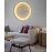 Moon gypsum lamp embedded borderless living room, bedroom, bedside, simple artistic atmosphere, background wall, indoor wall lamp
